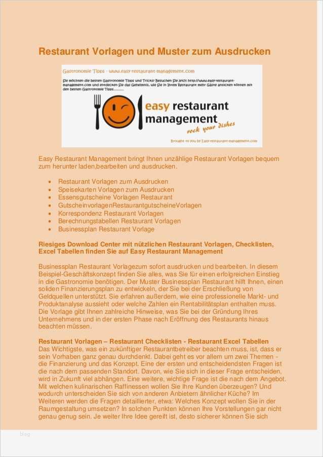 Hygieneschulung Gastronomie Vorlage Erstaunlich Restaurant Vorlagen Und Muster Zum Ausdrucken