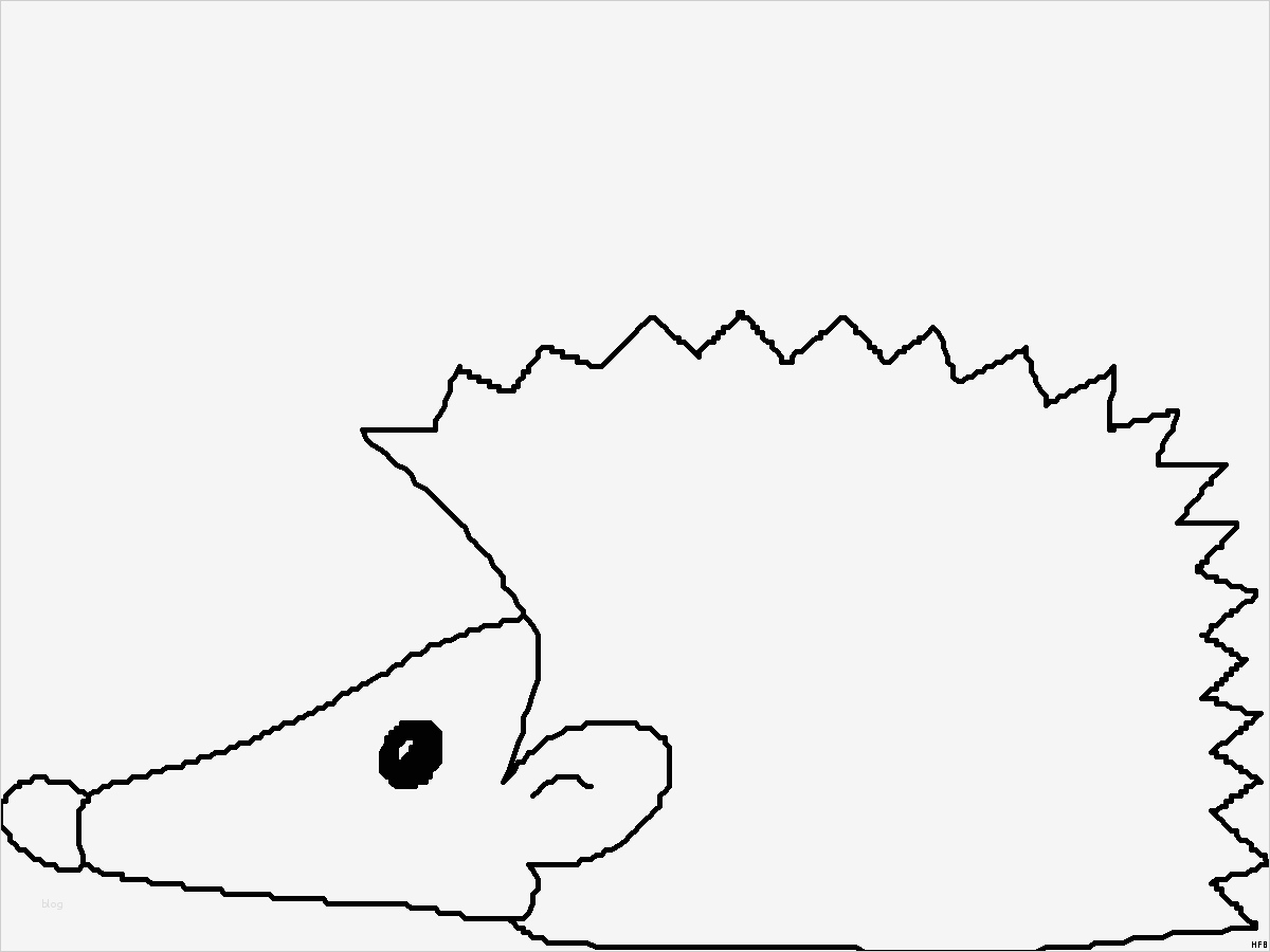 Igel Zeichnen Vorlagen Elegant Igel Mit Langer Nase Ausmalbild & Malvorlage Ics