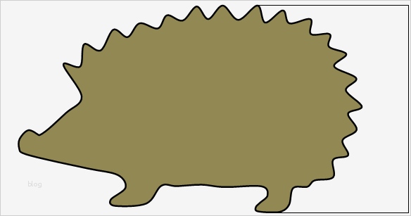 Igel Zeichnen Vorlagen Schön Igel Vorlagen