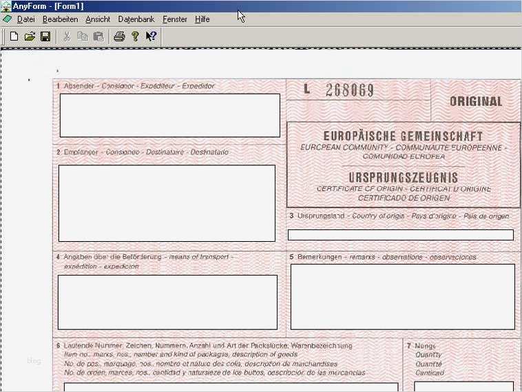 Imo Erklärung Vorlage Angenehm Anyform Kostenlose formularvorlagen Für Zollformulare