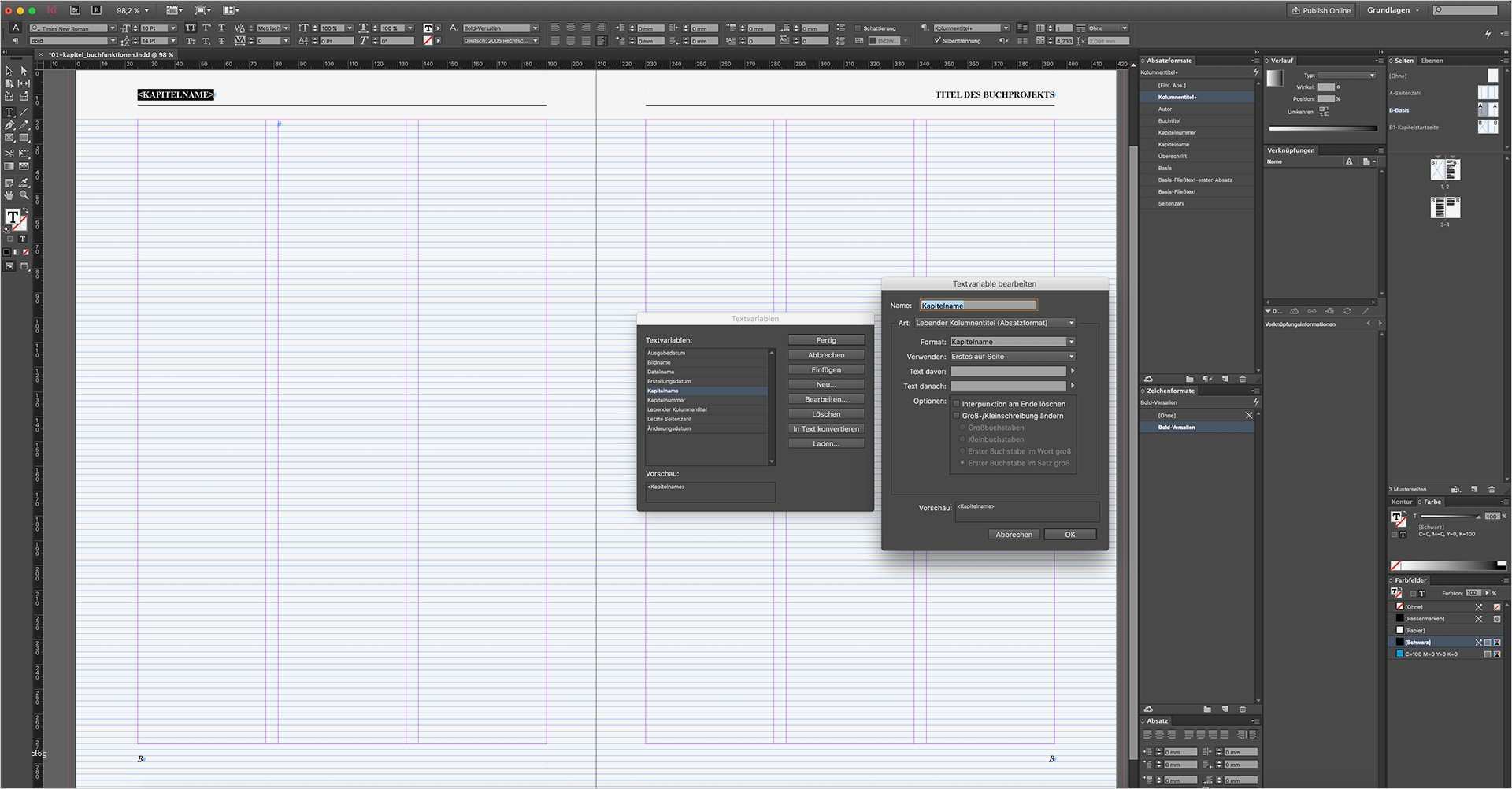 Indesign Buch Vorlage Beste Die Buchfunktion Von Adobe Indesign Saxoprint Blog