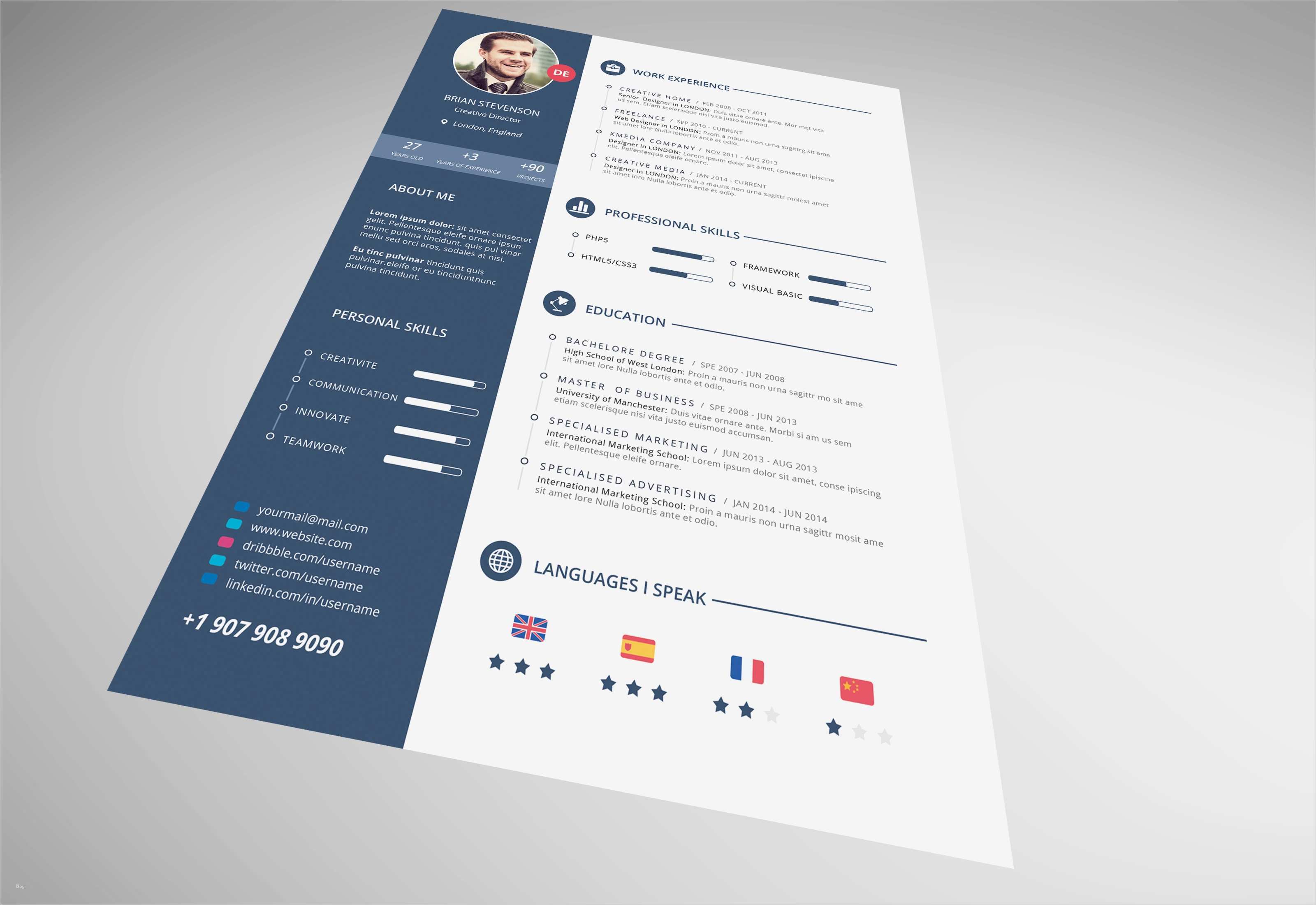 Indesign Vorlage Broschüre Kostenlos Angenehm Bewerbung Schreiben Lassen Anschreiben & Lebenslauf