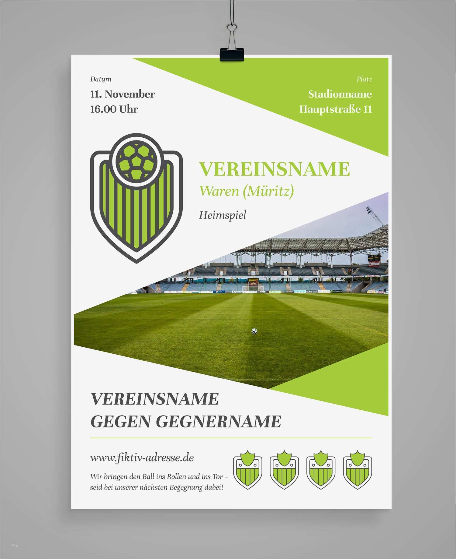 Indesign Vorlage Broschüre Kostenlos Beste Design Vorlagen Für Euren Sportverein