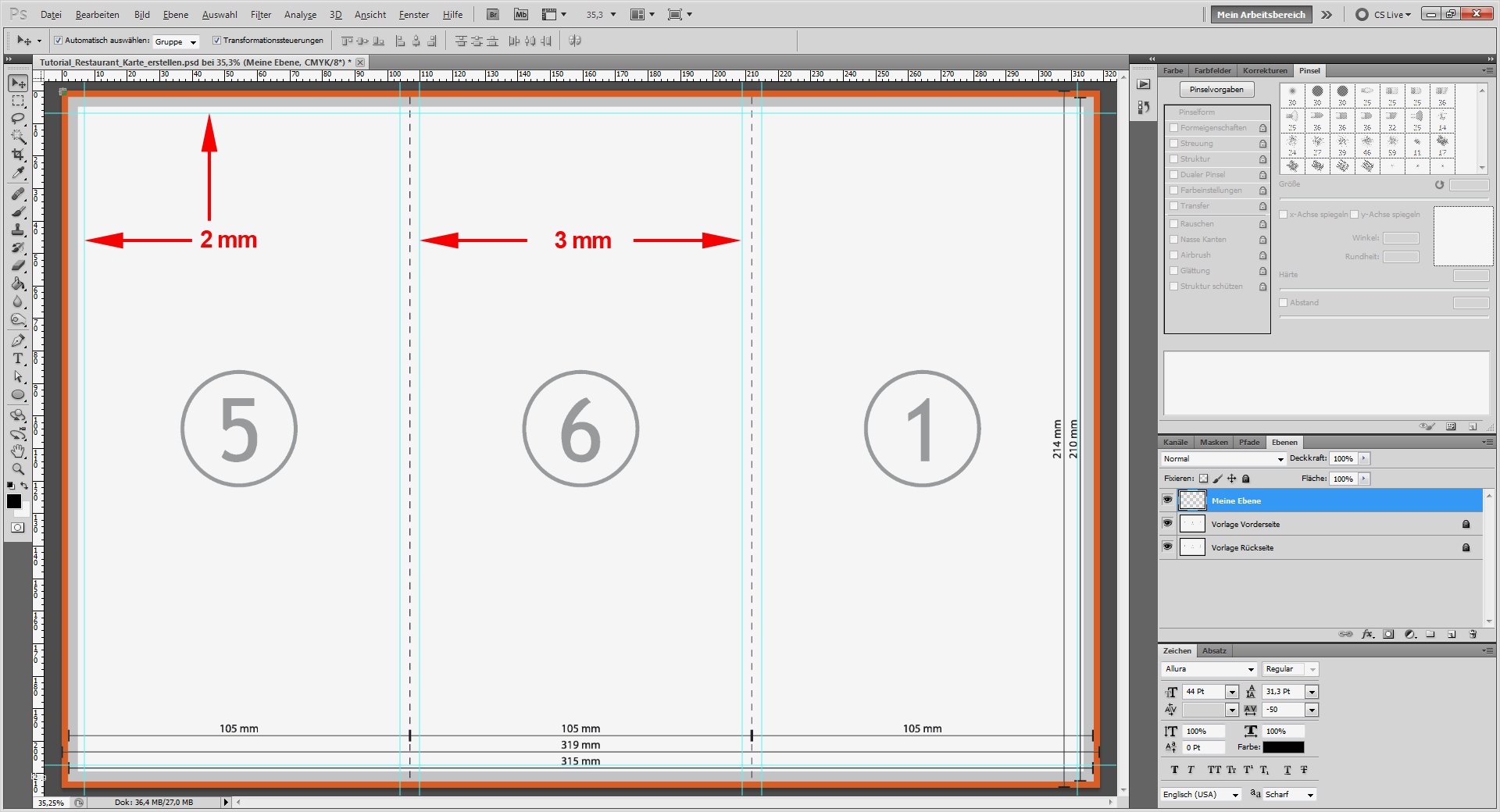 Indesign Vorlage Broschüre Kostenlos Elegant Tutorial Restaurant Karte Speisekarte Erstellen