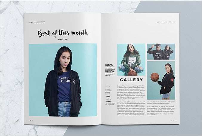 Indesign Vorlage Broschüre Kostenlos Erstaunlich Lookbook Indesign Template Kostenlos toolpilot