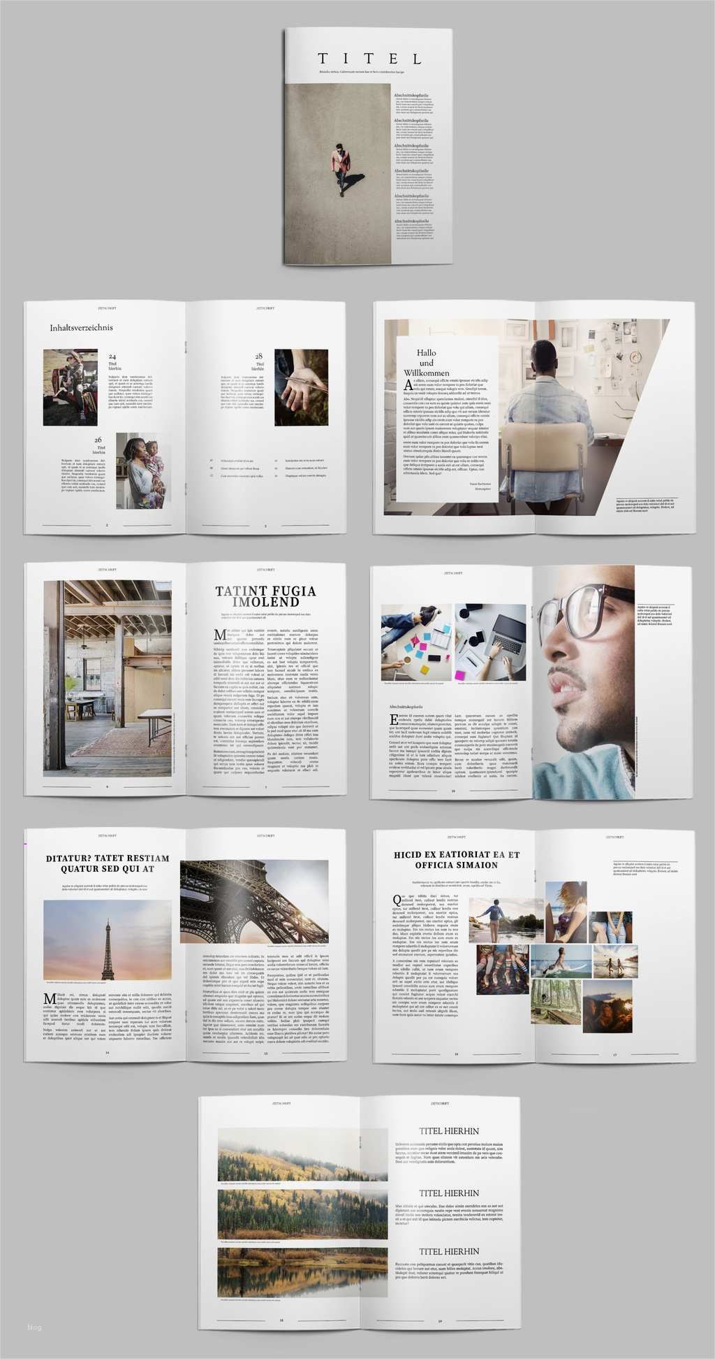 Indesign Vorlage Broschüre Kostenlos Gut Kostenlose Indesign Vorlagen Für Magazine
