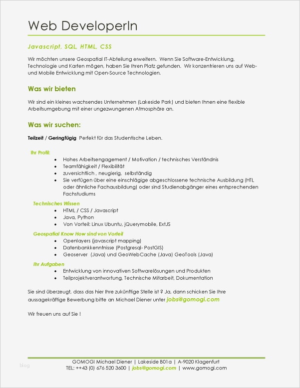 Informatik Bewerbung Vorlage Großartig Bewerbungsschreiben Studium Muster Line Bewerbung