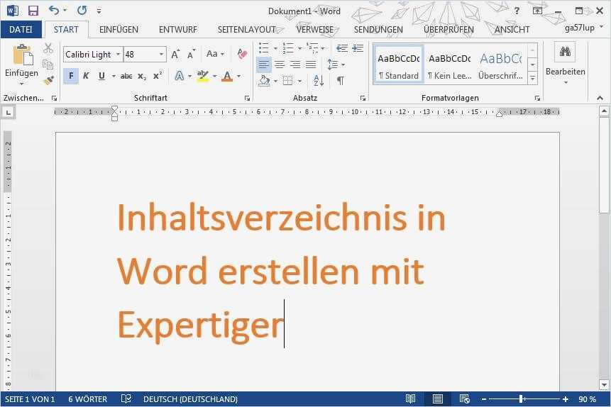 Inhaltsverzeichnis Vorlage Zum Kopieren Cool Inhaltsverzeichnis In Word so Geht S
