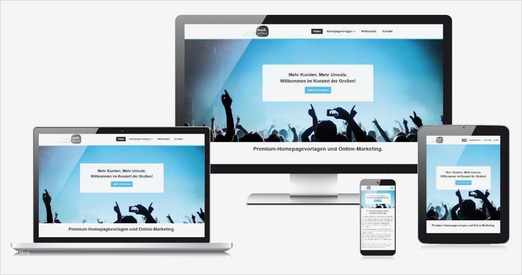 Internetseiten Design Vorlagen Neu Homepagevorlagen Für Ausgewählte Branchen