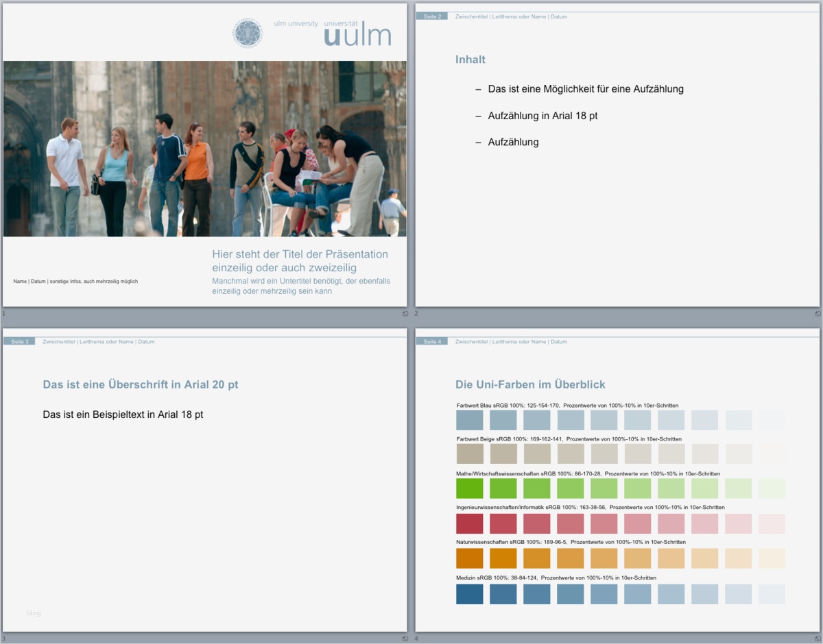 Internetseiten Design Vorlagen Wunderbar Corporate Design Entwurf Universität Ulm