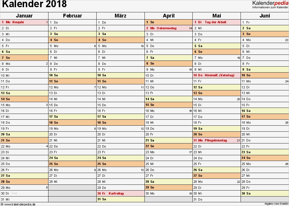 Jahreskalender Indesign Vorlage Inspiration Kalender 2018 Zum Ausdrucken In Excel 16 Vorlagen