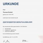 Jährliche Unterweisung Gabelstaplerfahrer Vorlage Angenehm Bsvb Kunkel Zertifikate