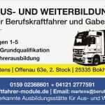 Jährliche Unterweisung Gabelstaplerfahrer Vorlage Hübsch Aus Und Weiterbildungsstätte Für Berufskraftfahrer Und