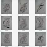 Japan Tattoo Vorlagen Genial Japanische Tattoo Vorlagen Book Buch Koi 210mm X 285mm Din