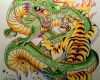 Japan Tattoo Vorlagen Schönste Tiger Vs Dragon Art