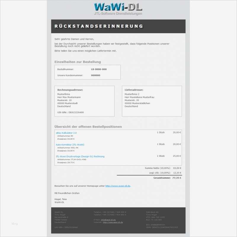 Jtl Wawi Vorlagen Best Of Jtl Wawi Email Vorlagen HTML Design 01 Wawi Dl 10 00
