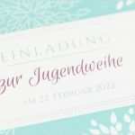 Jugendweihe Einladungskarten Vorlagen Schön Einladung Jugendweihe