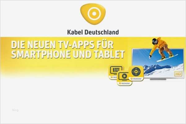 Kabel Deutschland Fernsehen Kündigen Vorlage Erstaunlich Kabel Deutschland Drei android Apps Für Mehr Komfort Beim