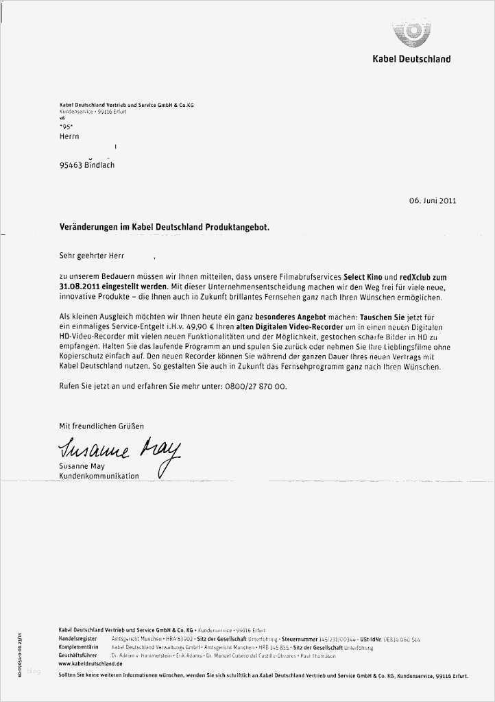 Kabel Deutschland Fernsehen Kündigen Vorlage Erstaunlich Vod Angebot Von Kabel Deutschland Spätestens Ab September