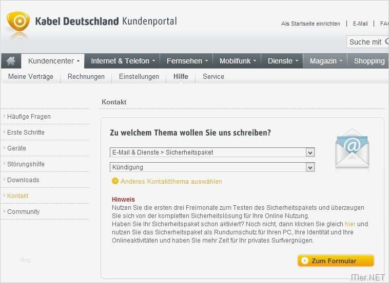 Kabel Deutschland Fernsehen Kündigen Vorlage Genial Kabel Deutschland Sicherheitspaket Kündigen – so Gehts