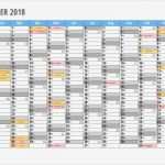 Kalender 2018 Vorlage Excel Cool Kalender 2018 Excel Word Pdf