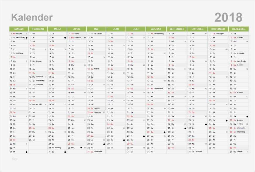 Kalender 2018 Vorlage Kostenlos Cool Kalender 2018 Schweiz Pdf & Excel Kostenlos