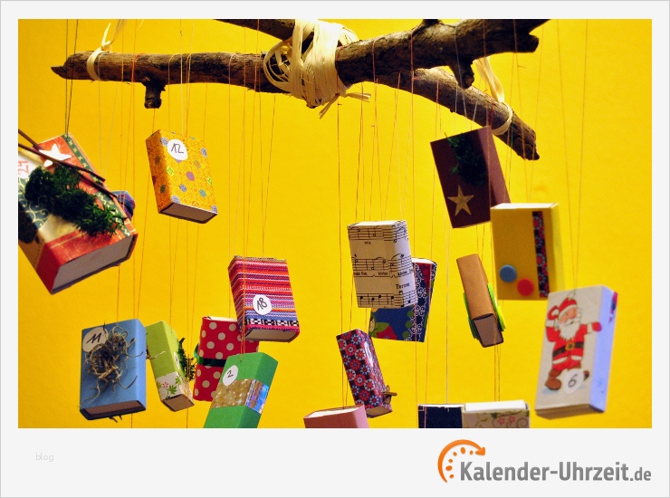 Kalender Basteln Vorlagen Gut Adventskalender Basteln