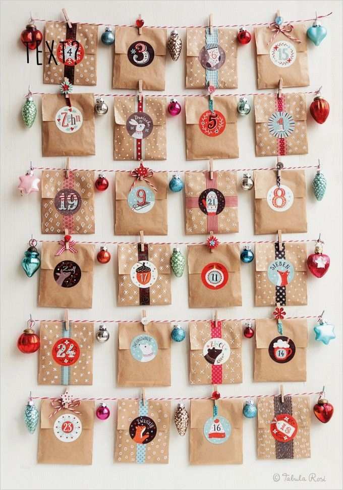 Kalender Basteln Vorlagen Hübsch Die Besten 17 Ideen Zu Adventskalender Auf Pinterest