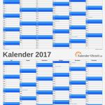 Kalender Vorlage Pdf Einzigartig Kalender 2017 A5 Pdf Vorlage Blau Kaluhr Weitere