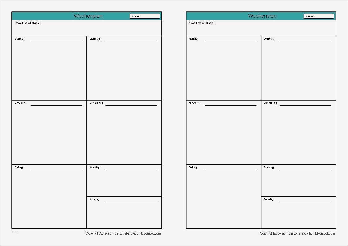 Karteikarten Excel Vorlage Schönste 10 Wochenplanung Vorlage