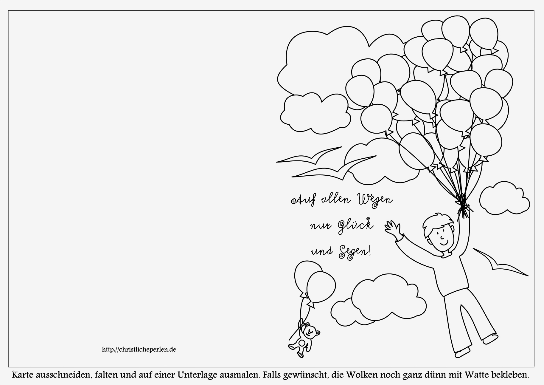 Karten Vorlagen Zum Ausdrucken Schönste Kindersegnung