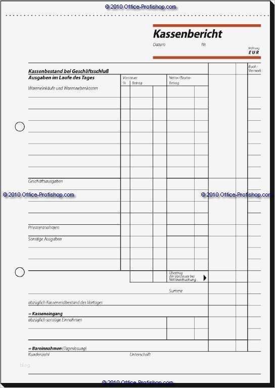 Kassenbericht Vorlage Pdf Einzigartig Sigel Kassenbericht A5 50 Blatt Ka515 Günstig