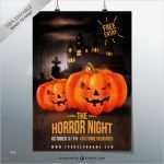 Katze Entlaufen Flyer Vorlage Schön Horror Nacht Flyer Schablone