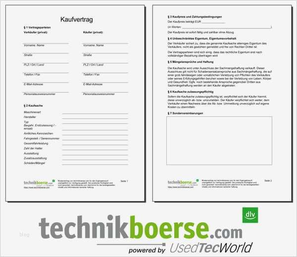 Kaufvertrag Ferienhaus Auf Pachtgrundstück Vorlage Angenehm Musterkaufvertrag Für Gebrauchte Landmaschinen