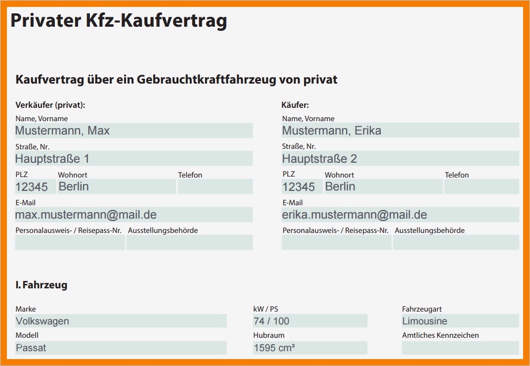 Kaufvertrag Katze Privat Vorlage Elegant Gemütlich Auto Kaufvertrag Vorlage Galerie Entry Level