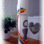 Kerzen Verzieren Mit Wachsplatten Vorlagen Cool Herzallgäuerliebst Kerze Basteln Zur Kommunion