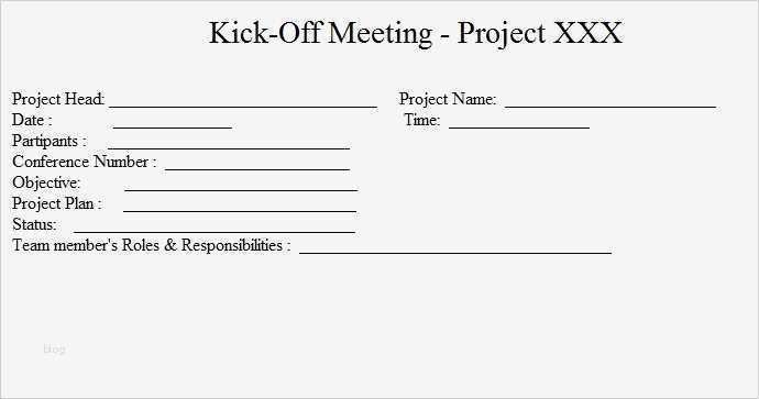 Kick Off Meeting Vorlage Angenehm Großzügig Kick F Meeting Vorlage Zeitgenössisch Entry