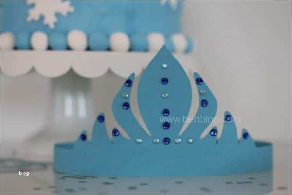 Kindergeburtstag Krone Basteln Vorlage Großartig EiskÖnigin Kindergeburtstag