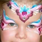 Kinderschminken Vorlagen Elsa Beste Pink Herz Prinzessin Kinderschminken Anleitung Eine