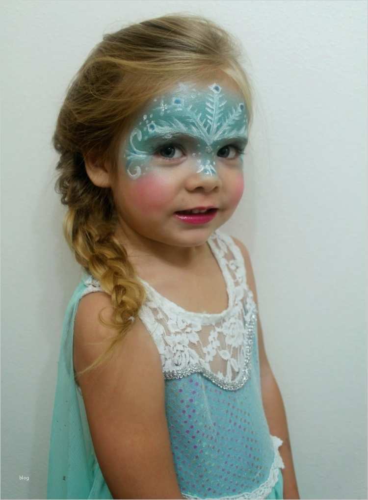 Kinderschminken Vorlagen Elsa Schön Mit Sem tollen Elsa Make Up Sticht Ihr Kind Am