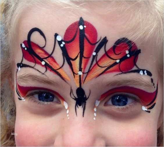 Kinderschminken Zauberer Vorlagen Cool E Stroke Spider Man Kinderschminken
