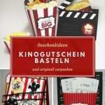 Kinogutschein Verpacken Vorlage Schön Die Besten 25 Kinogutschein Ideen Auf Pinterest