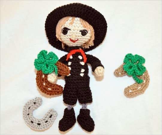 Kleeblatt Vorlagen Glücksbringer Süß Sparset Häkeln Kleeblatt Schornsteinfeger