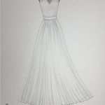 Kleider Zeichnen Vorlage Hübsch Benutzerdefinierte Hochzeitskleid Skizzieren Brautstrauß