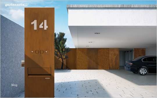 Klingel Namensschild Vorlage Luxus Gartenobjekte