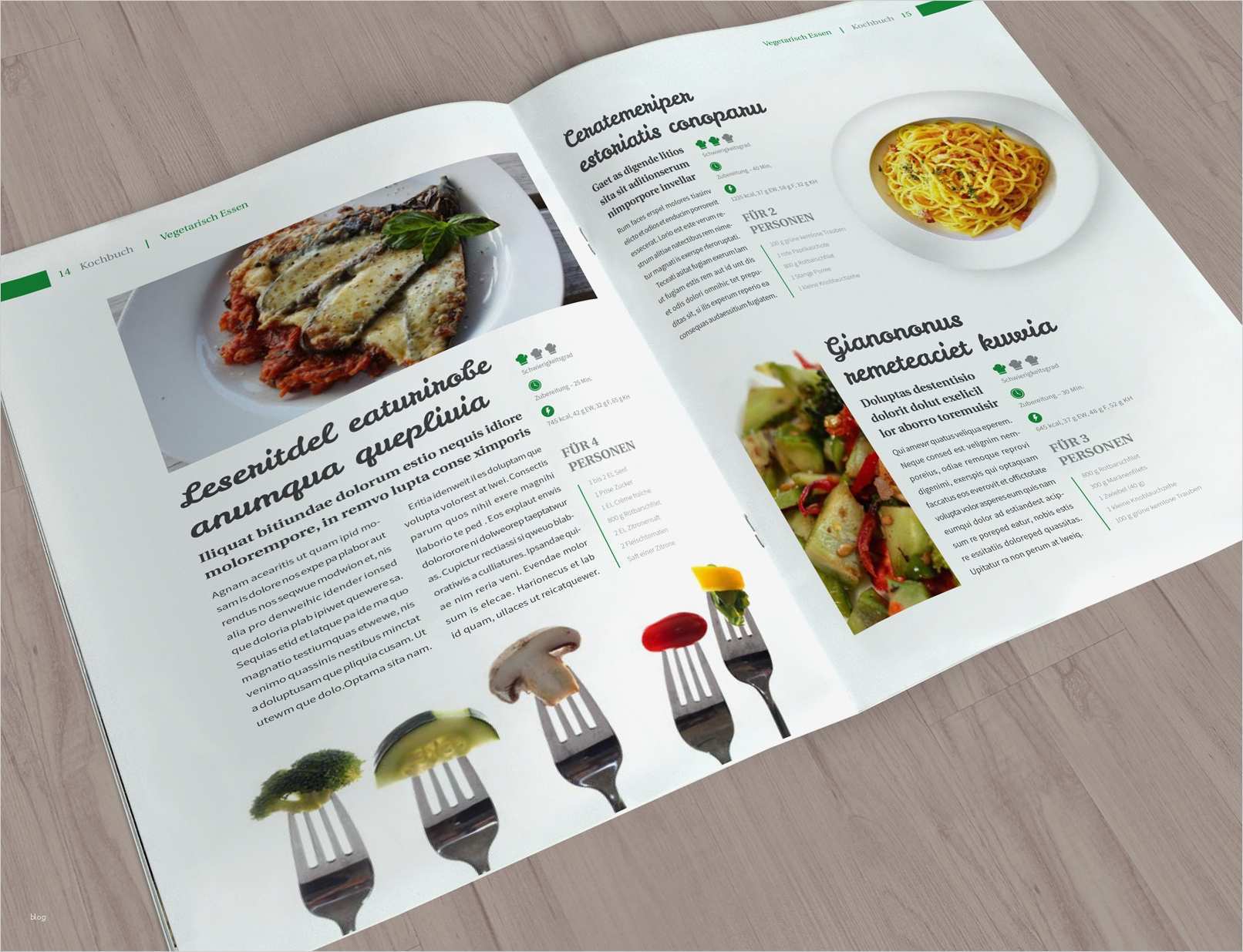 Kochbuch Vorlage Indesign Inspiration Kochbuch Und Rezeptbuch Vorlage – Designs & Layouts Für