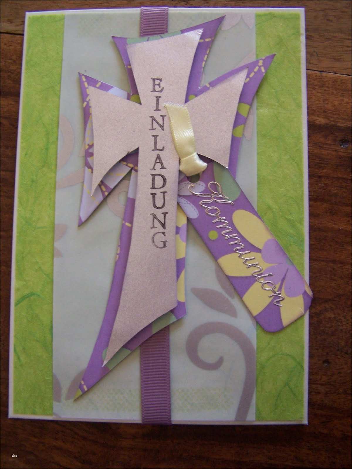 Kommunionkarten Vorlagen Kostenlos Bewundernswert Flikis Bastelschuppen Leos Einladungskarten Zur Kommunion