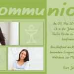 Kommunionkarten Vorlagen Kostenlos Neu 15 Foto Einladung Danksagung Konfirmation Kommunion Karte