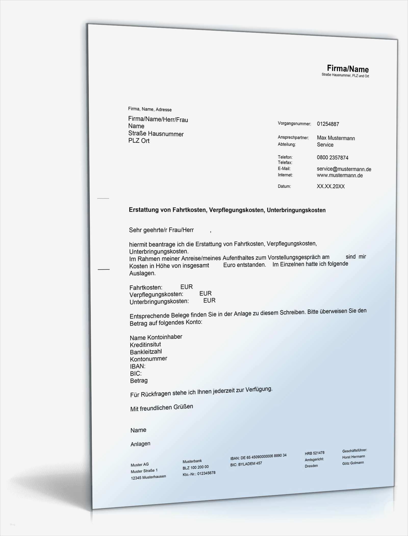 Kostenerstattung Private Krankenversicherung Vorlage Erstaunlich Erstattung Reisekosten