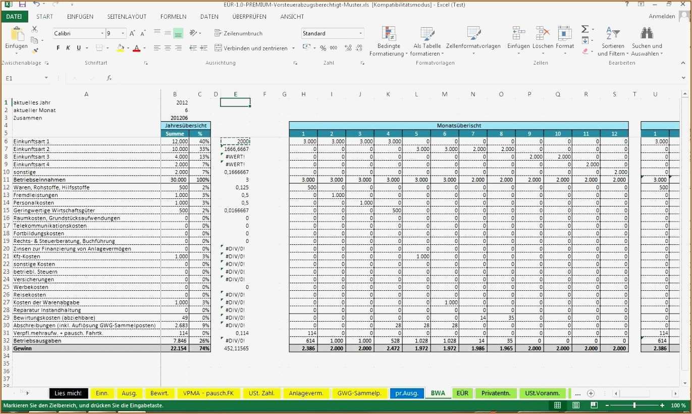 Kostenkontrolle Excel Vorlage Inspiration 20 Einnahmen Ausgaben Rechnung Vorlage Excel Vorlagen123